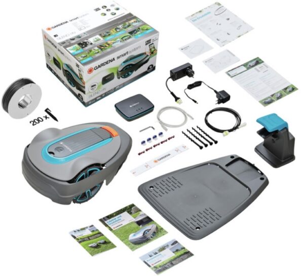 GARDENA smart SILENO city 500. Tondeuse robot connectée. 500m². Tond sous la pluie. Capteur de gel. – Image 4